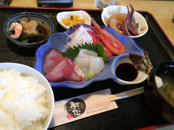 増田屋さんの美味しい海鮮ランチ